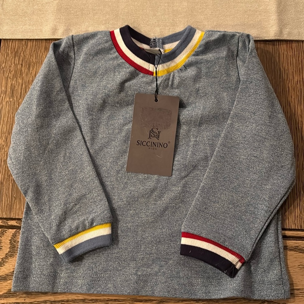 Siccinino toddler shirt 2T - new with tags
